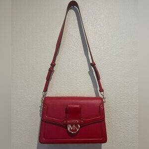 Michael Kors Red Crossbody Bag